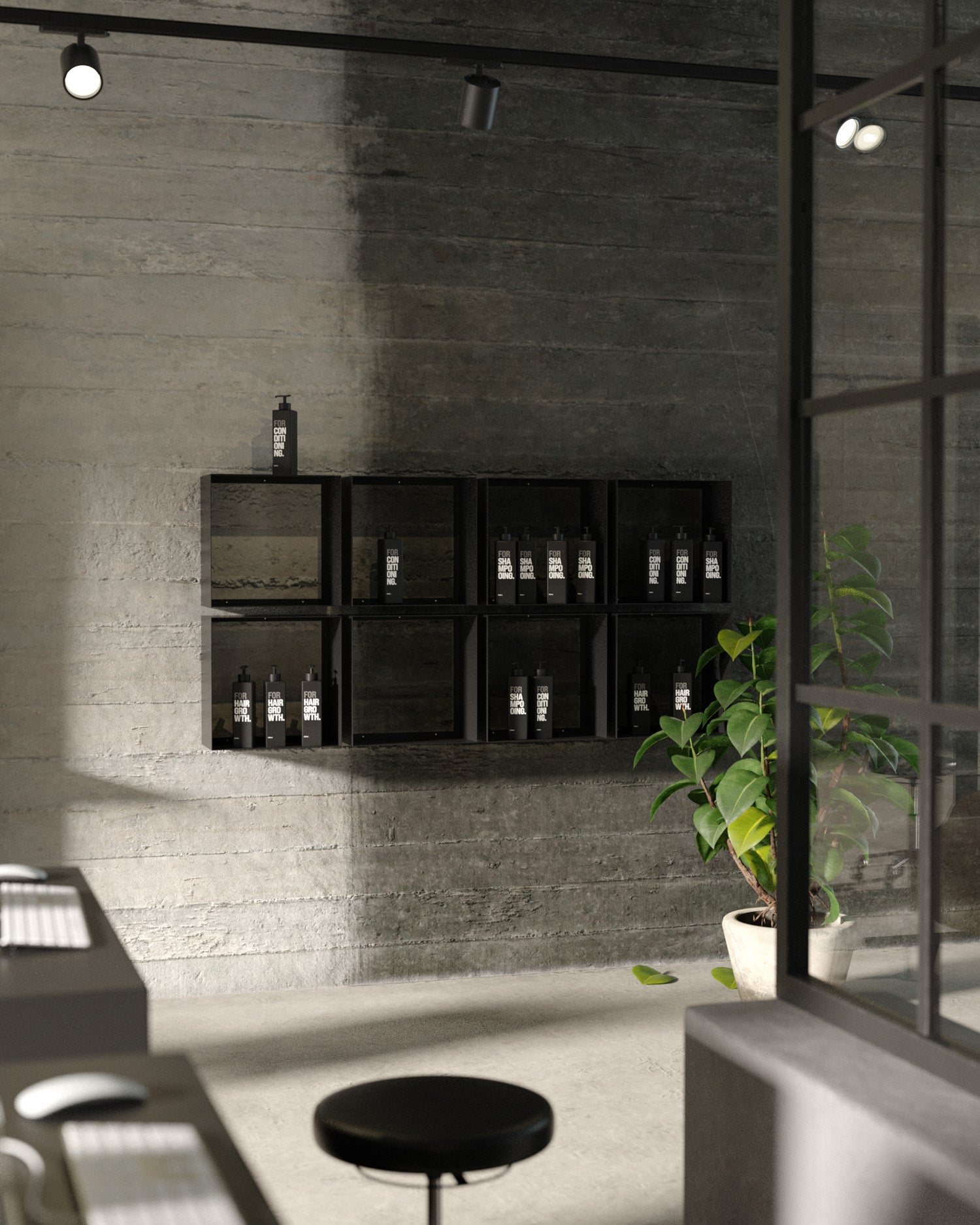 Square Vægmonteret reol Comfortel Just Add People